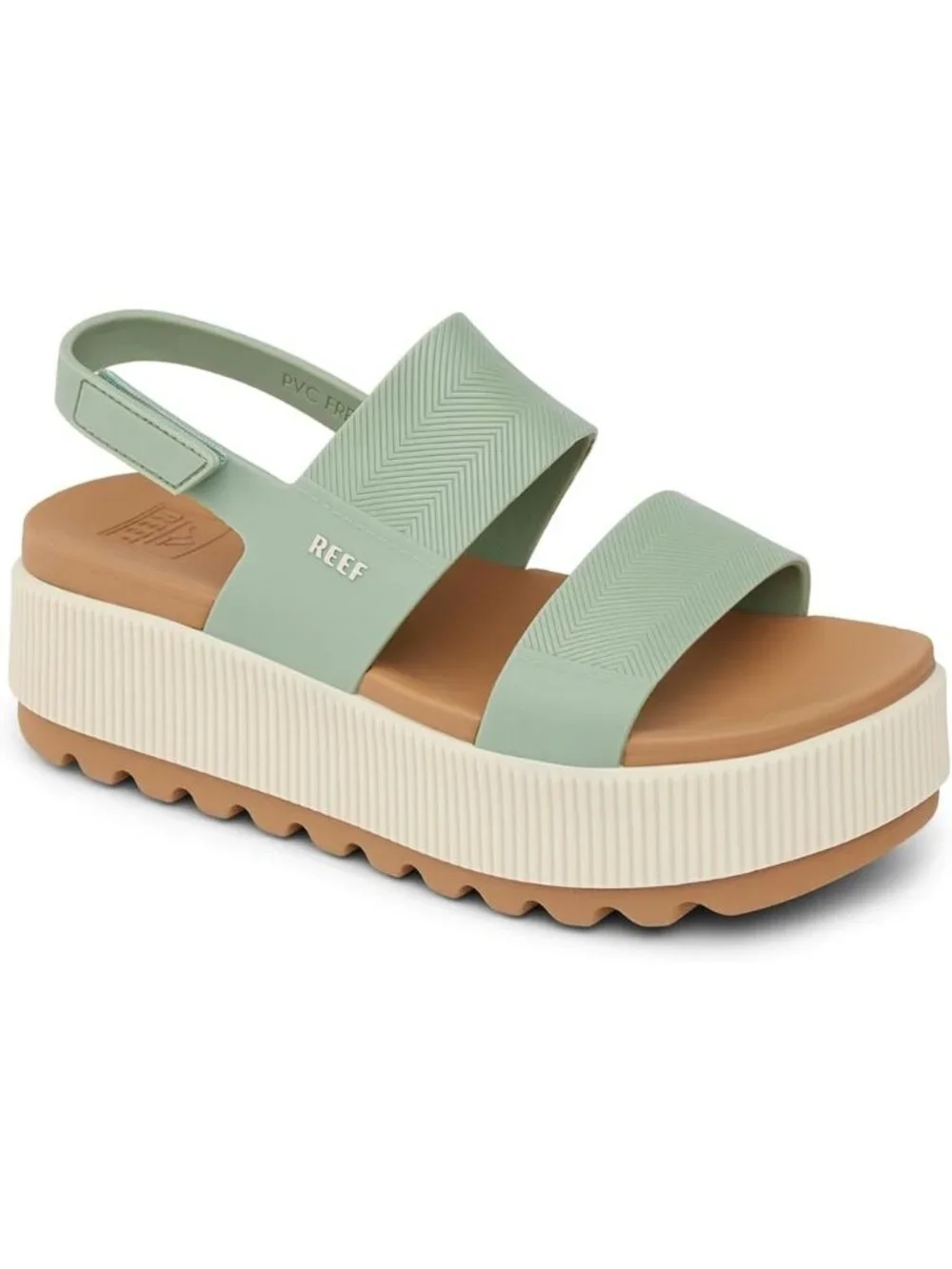 Women's Frosty Water Vista Higher Open Toe Platform Wedge Casual Sandal Shoes